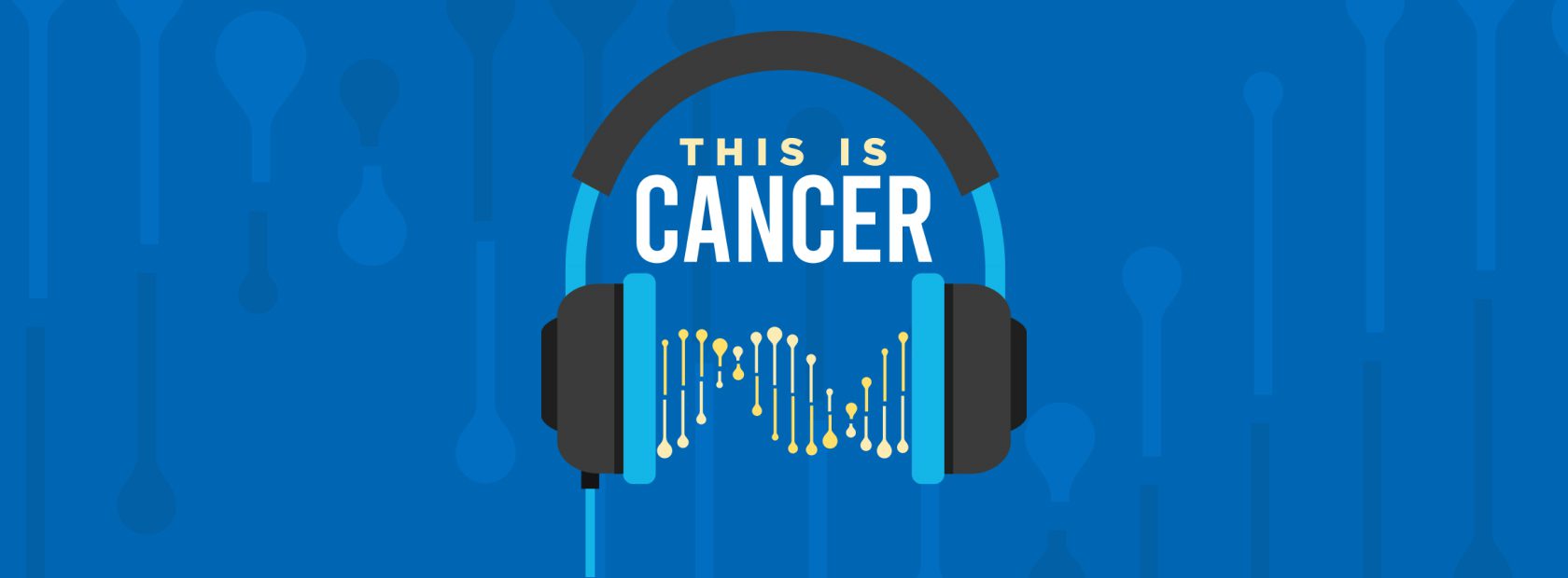 This is Cancer podcast logo headphones