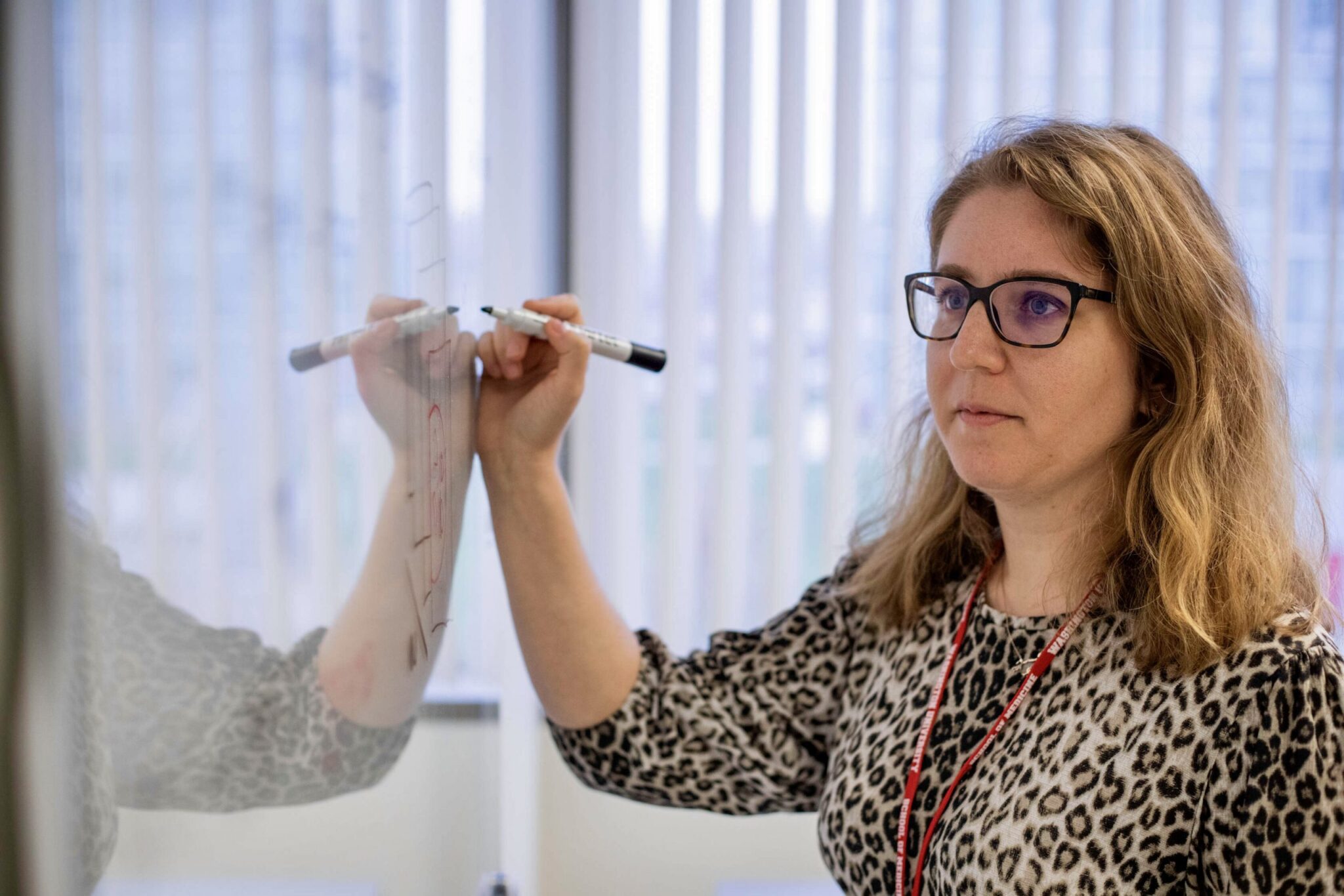 A profile image of Dr. Gastounioti who is researching breast cancer risks for Black women