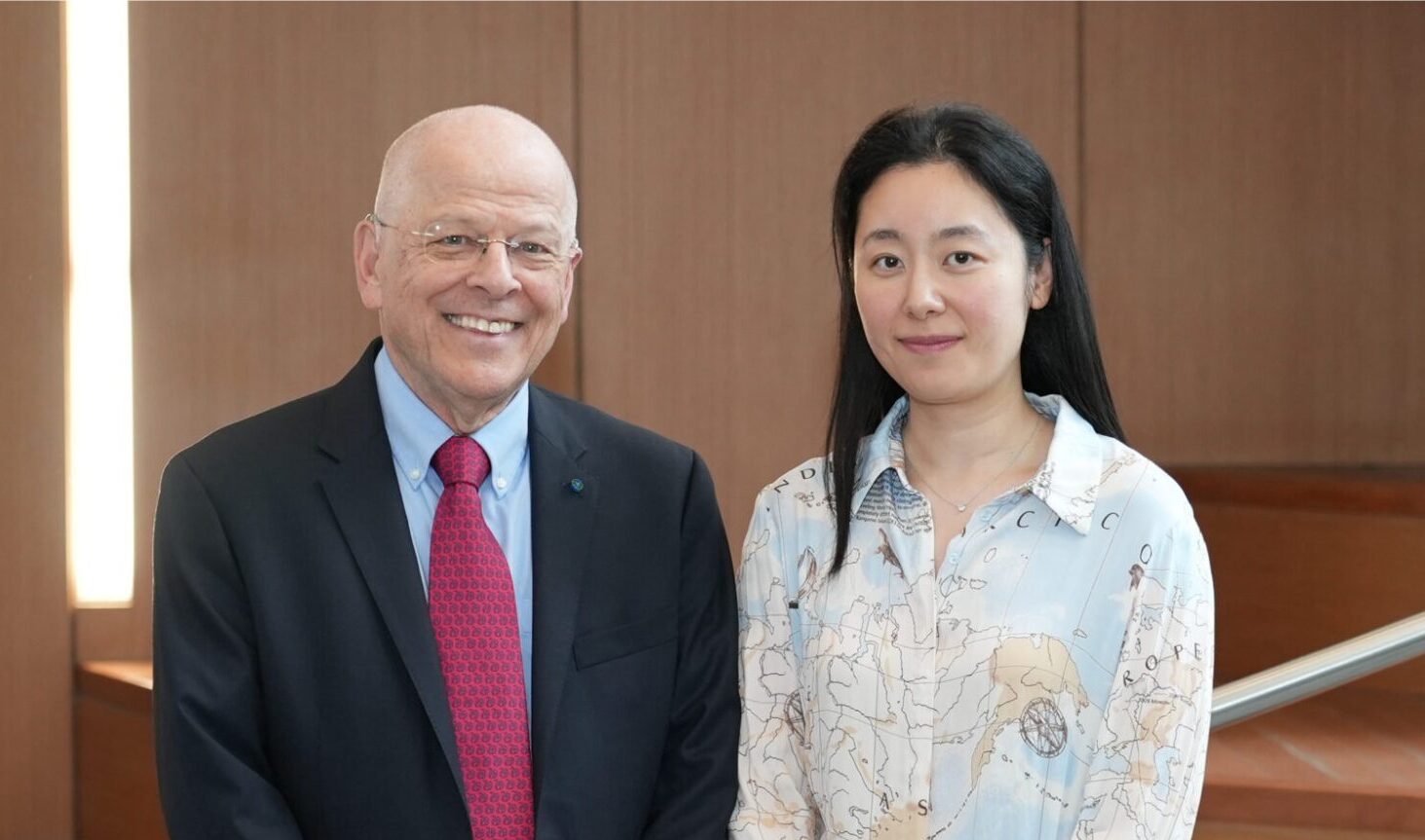 Photo of Graham Colditz, MD, DrPH, and Shu (Joy) Jiang, PhD