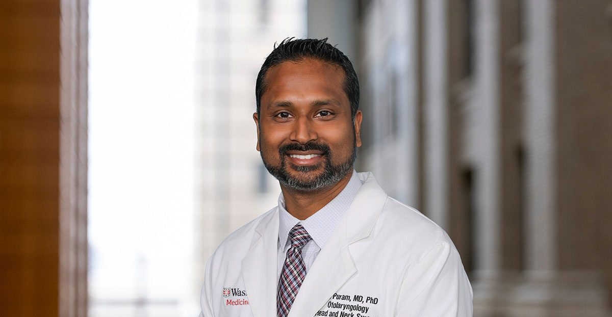Portrait of Sidharth V. Puram, MD, PhD