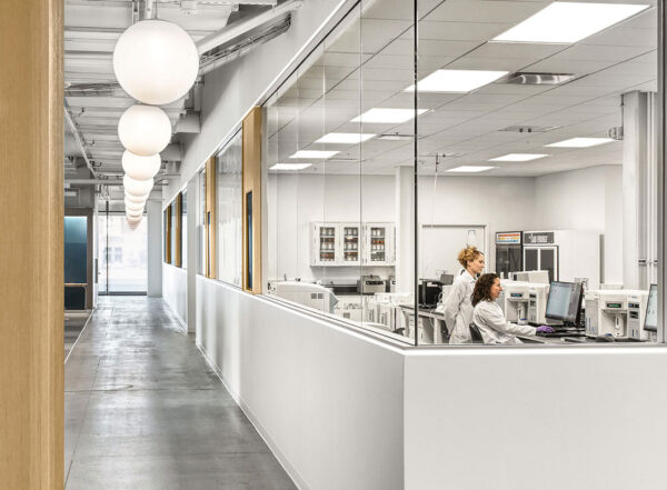 An image of the interior of Wugen, a startup that has licensed an innovative cell-based immunotherapy designed to treat rare and aggressive types of blood cancer. The therapy has been granted Breakthrough Therapy designation by the U.S. Food and Drug Administration (FDA)